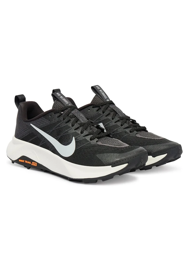 Pantofi sport barbati,  alergare, negru, textil,