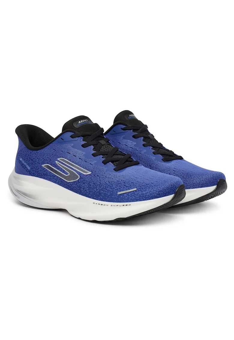 Pantofi sport barbati,  alergare, albastru, textil
