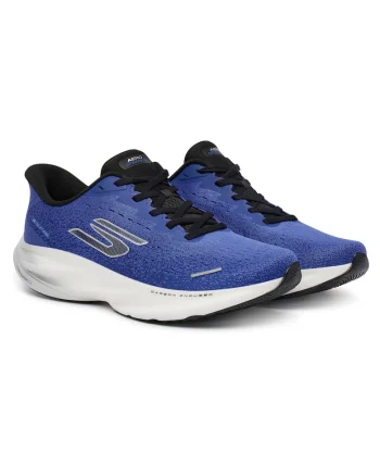 Pantofi sport barbati,  alergare, albastru, textil