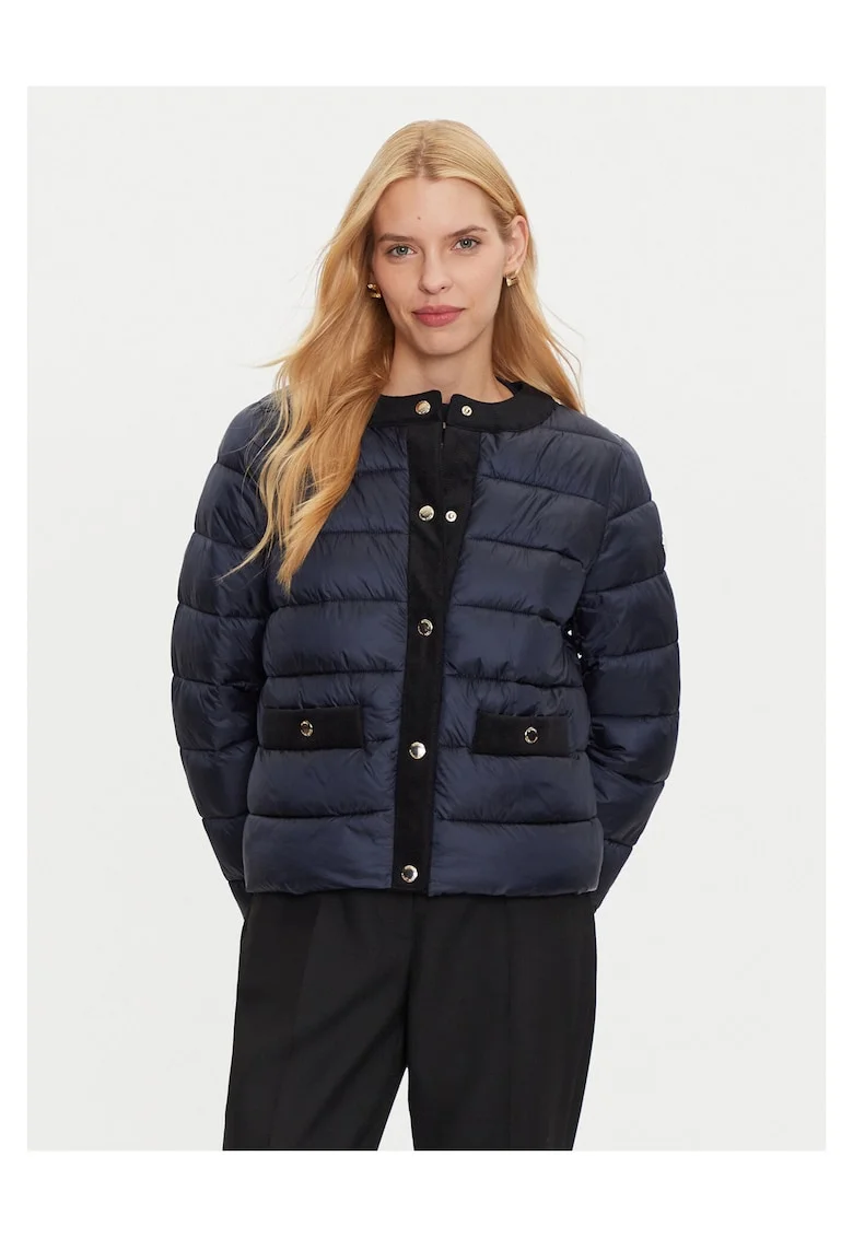 Geaca de tranzitie,  bleumarin, nylon,