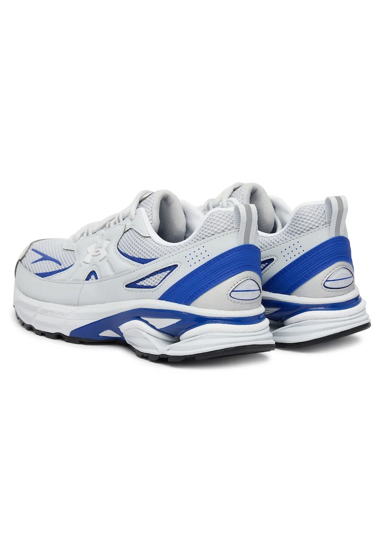 Pantofi sport barbati,  gri, piele ecologica