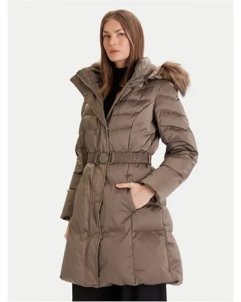 Geaca de puf dama  material usor, Kaki