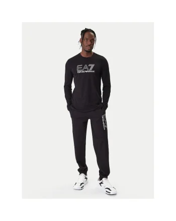 Bluza barbati,  bumbac, negru, 95% bumbac, 5% elastan,