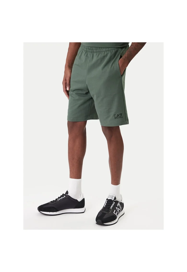 Pantaloni sport barbati,  bumbac, verde