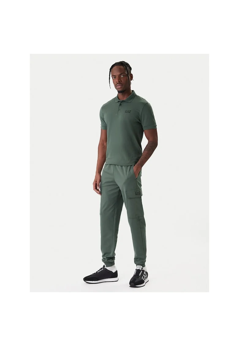 Pantaloni de trening barbati,  bumbac, verde