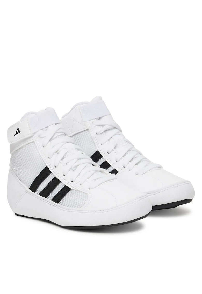 Pantofi sport copii,  box, velcro, alb, tesatura