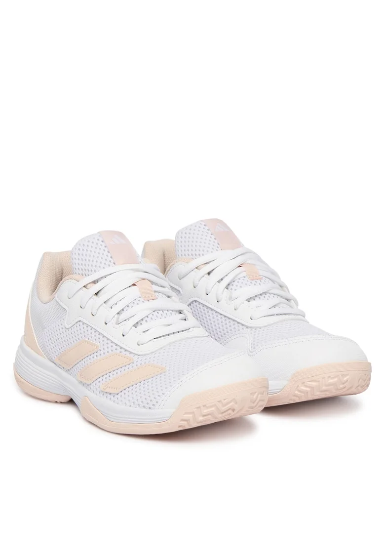 Pantofi sport copii,  Fete, alb, textil