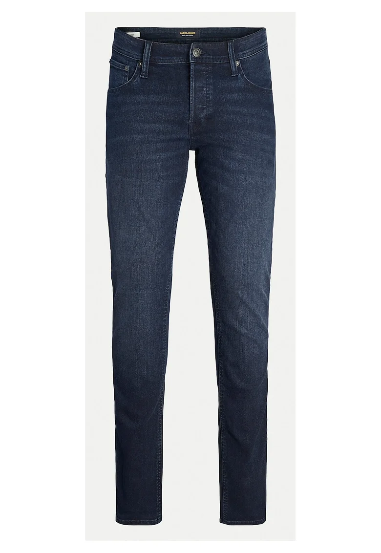 Pantaloni barbati Jack Jones, 12259055, Bumbac/Poliester, Bleumarin, Bleumarin
