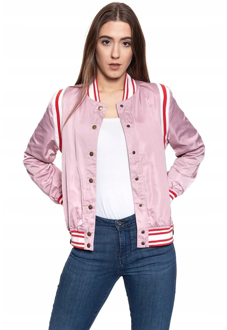 Jacheta De Tranzitie,  Hanna C Blouson, Capse, 100% Poliester, 3 Buzfwqdunare, S, Roz