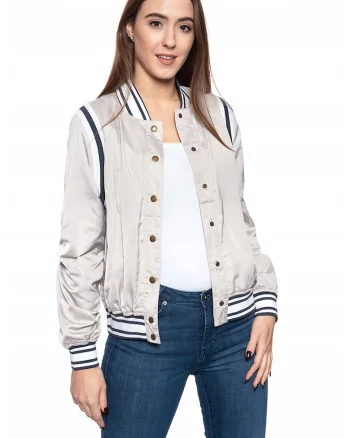 Jacheta De Tranzitie,  Hanna C Blouson, Capse, 100% Poliester, 3 Buzfwqdunare, S, Grej