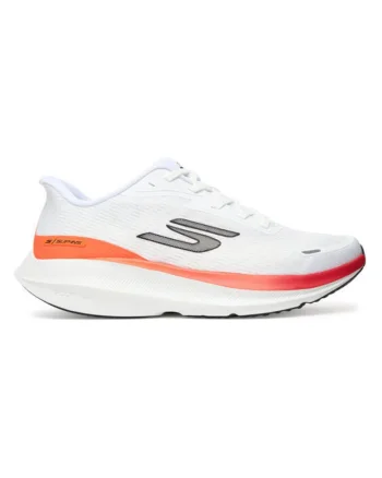Pantofi sport barbati  pentru alergare, textil, alb