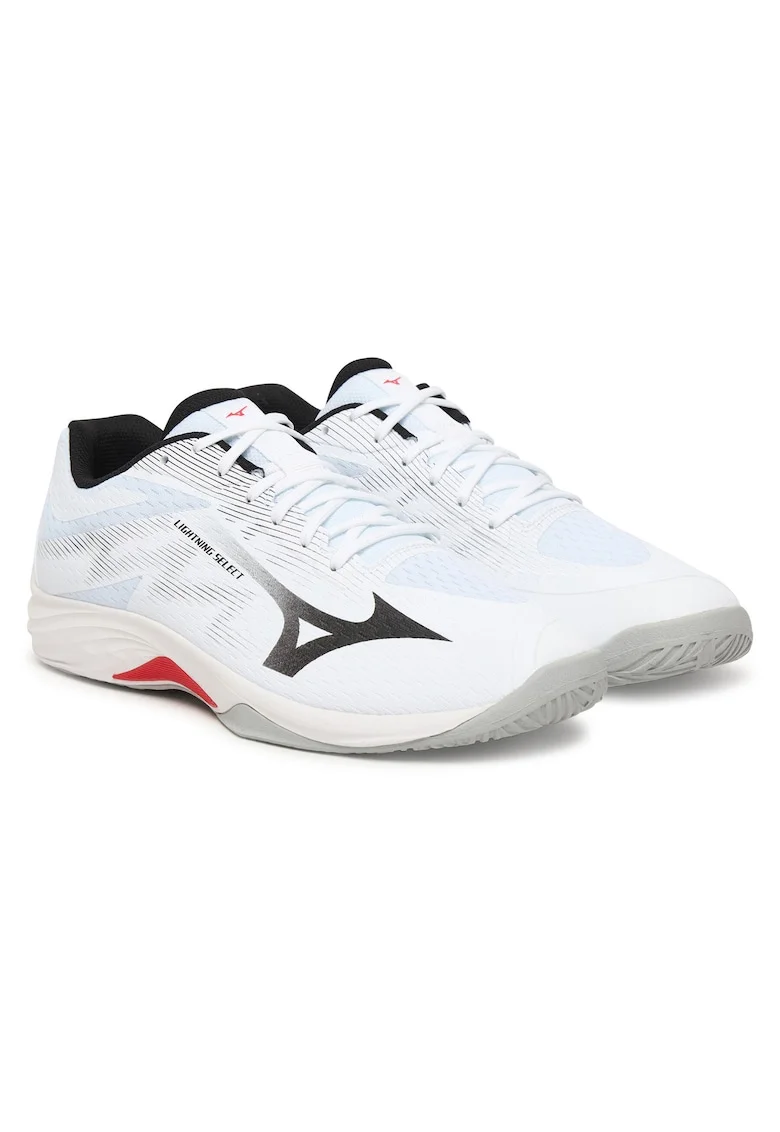 Pantofi de fitness barbati,  piele ecologica, alb