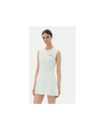 Rochie sport dama,  model 7W000326 AF13282, albastru pal/alb cu stele