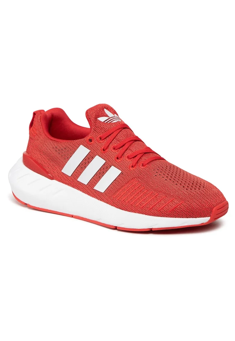 Pantofi sport barbati,  material textil, rosu, ecologici