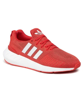 Pantofi sport barbati,  material textil, rosu, ecologici