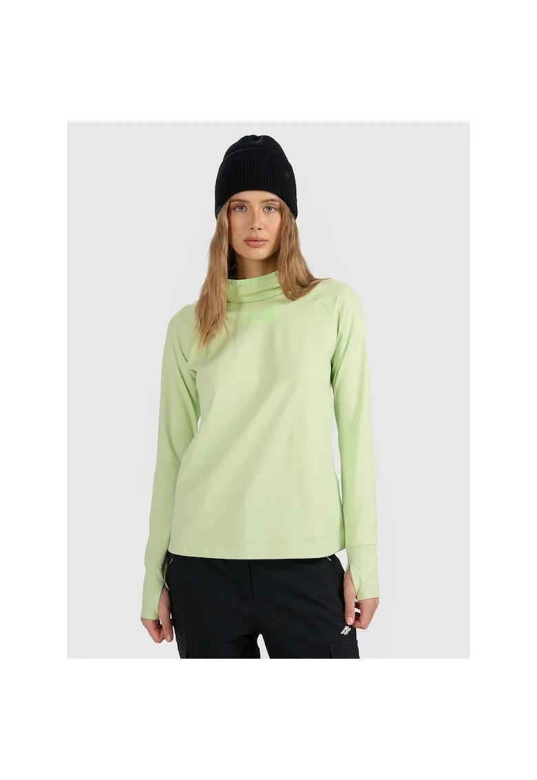 Bluza sport dama,  poliester, verde