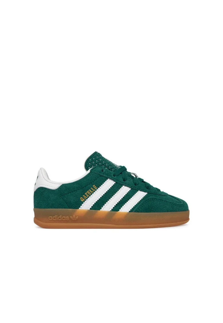 Sneakers unisex,  piele naturala, verde, Verde