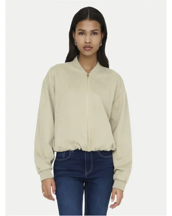 Geaca bomber dama, Bej