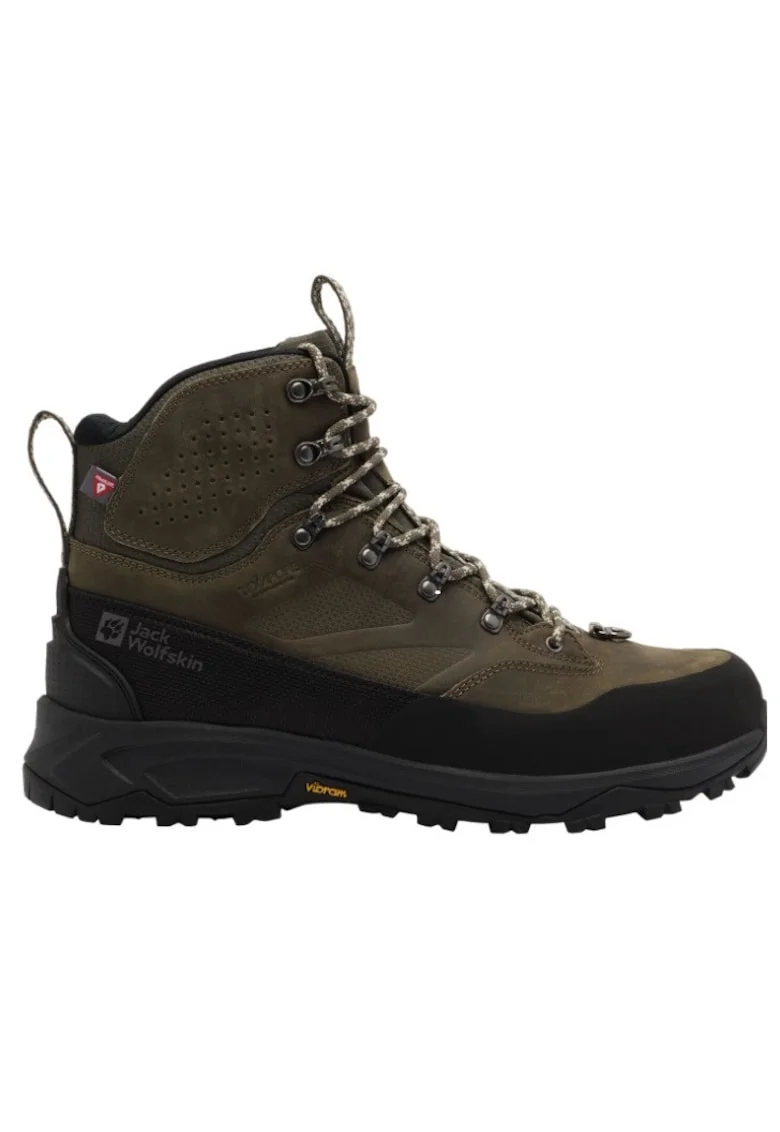 Bocanci trekking barbati Terraquest Arctic Texapore Mid FW 2024, Maro inchis