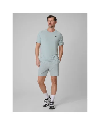 Pantaloni scurti sport barbati WSS26TFSHM1260-47S, 4F, Turcoaz deschis