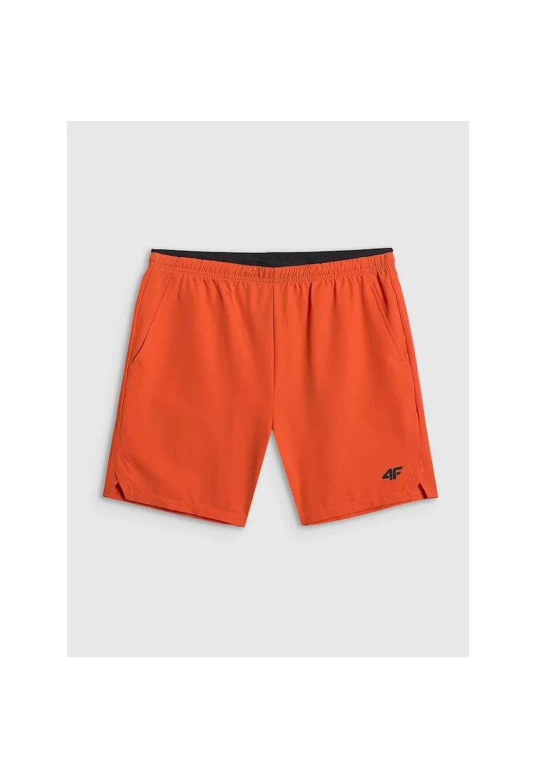 Pantaloni scurti sport barbati WSS26TFSHM1260-70S, 4F, Portocaliu