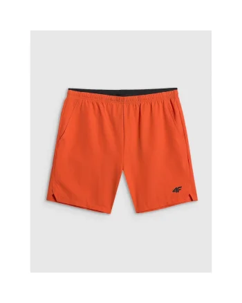 Pantaloni scurti sport barbati WSS26TFSHM1260-70S, 4F, Portocaliu