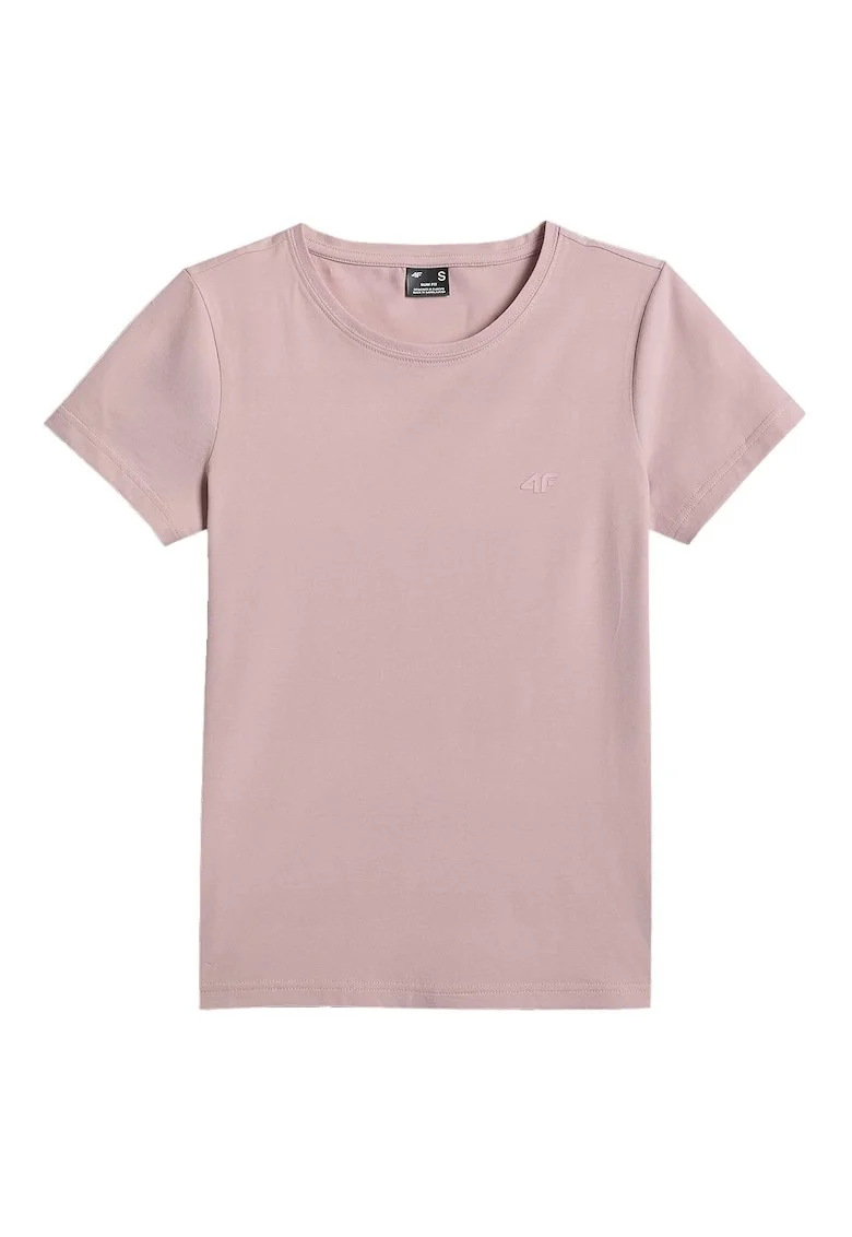 Tricou sport dama,  slim, bumbac, roz