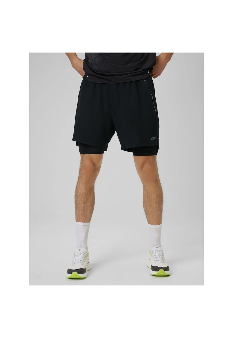 Pantaloni sport barbati RSS26TFSHM1621-20S, 4F, Negru