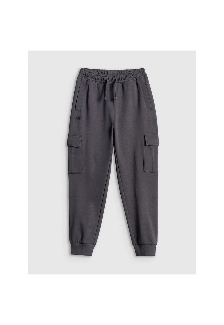 Pantaloni sport baieti,  gri inchis