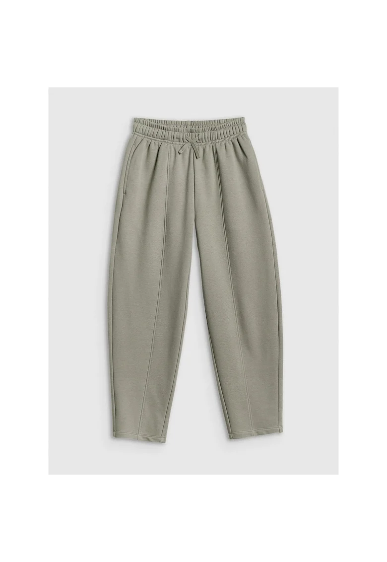 Pantaloni sport copii,  bumbac, bej, largi