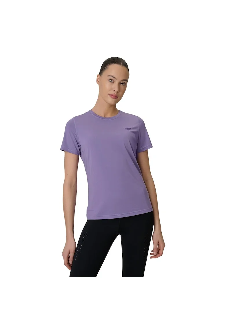 Tricou sport dama  violet, uscare rapida