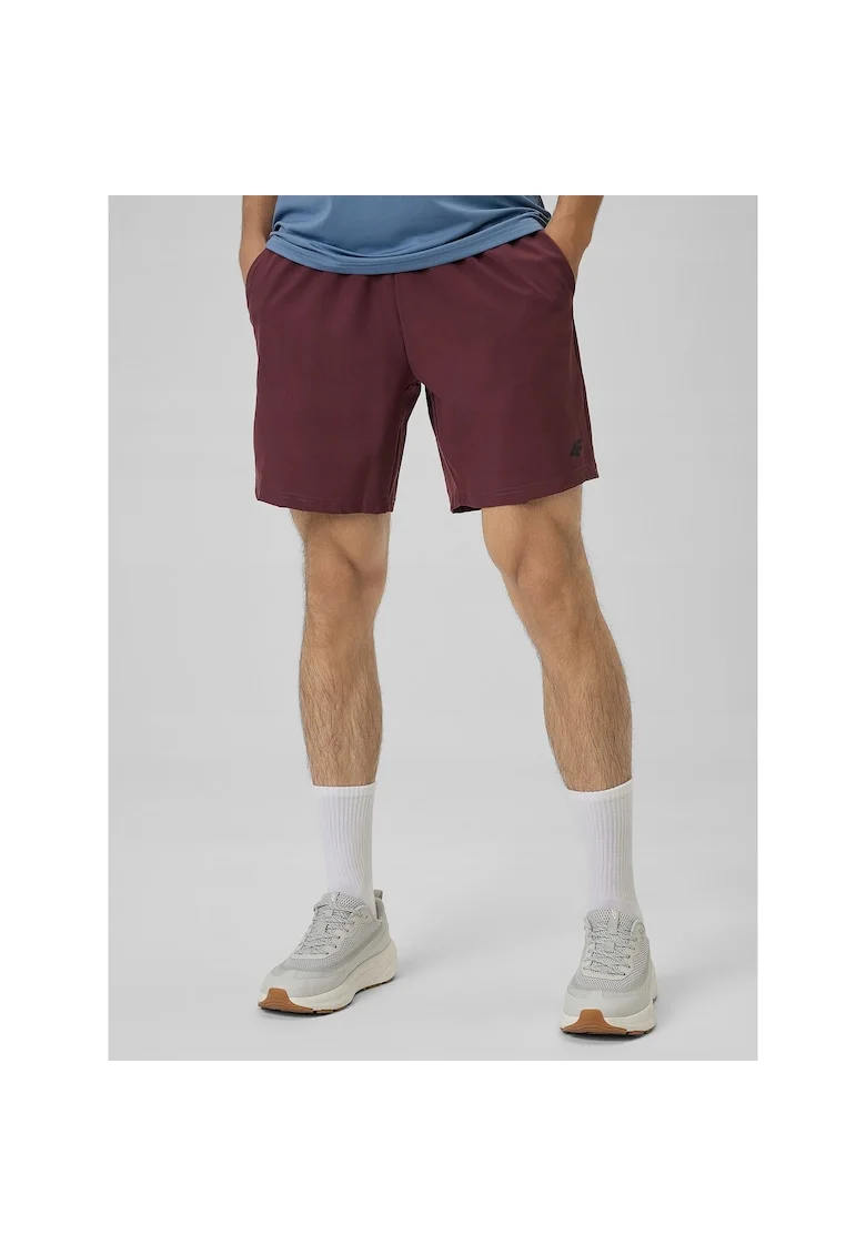Pantaloni scurti sport barbati RSS26TFSHM1662-60S, 4F, Visiniu