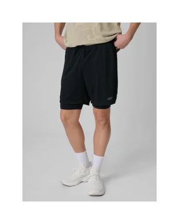 Pantaloni scurti sport barbati WSS26TFSHM1259-20S, 4F, Negru