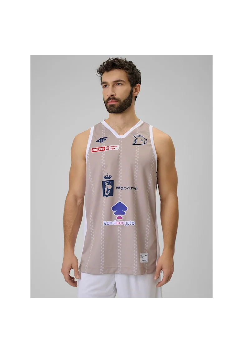 Maiou baschet barbati  poliester, bej, Bej