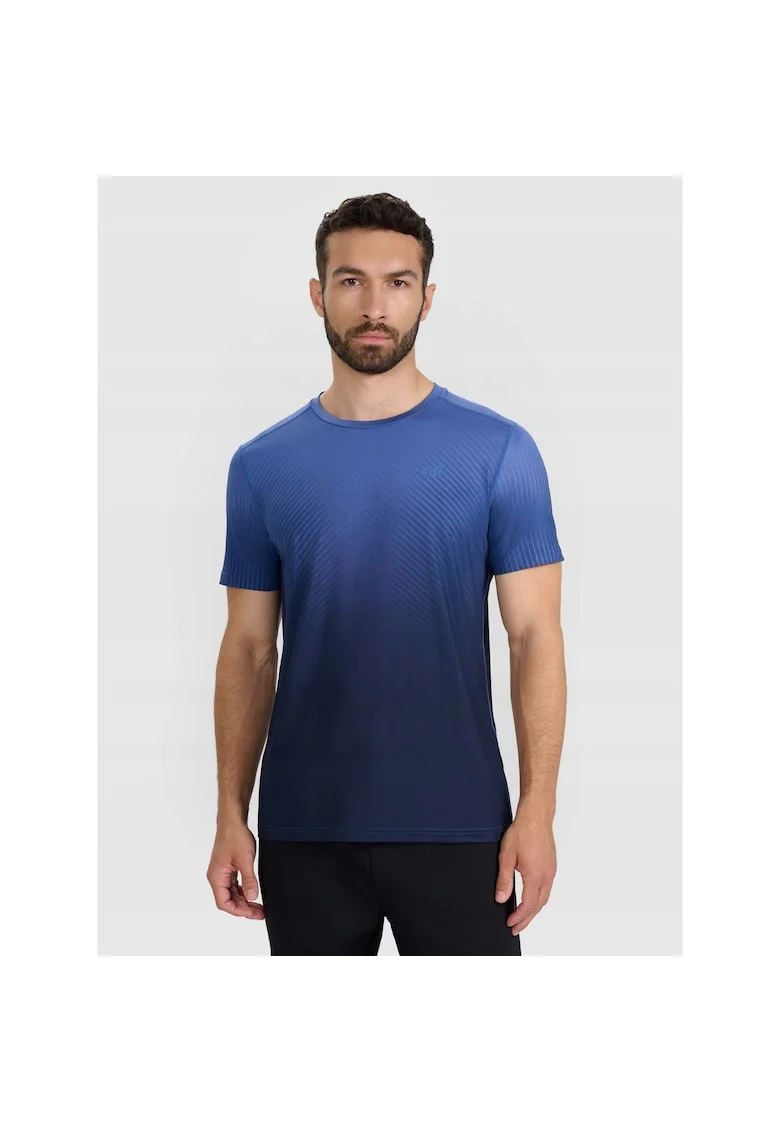 Tricou de antrenament,  bleumarin, uscare rapida, elastan