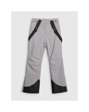 Pantaloni sport dama  gri, poliester,