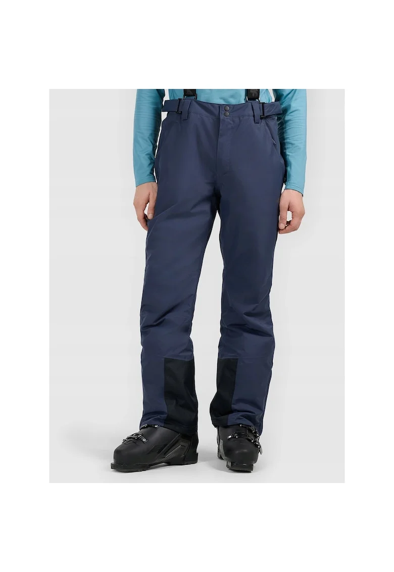Pantaloni de schi pentru barbati,  poliester, bleumarin,