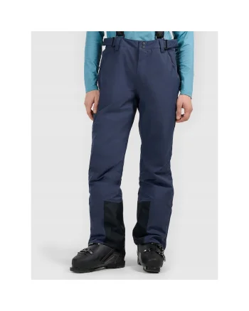 Pantaloni de schi pentru barbati,  poliester, bleumarin,