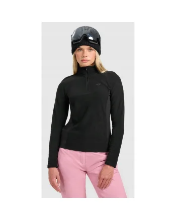 Bluza sport unisex,  poliester, negru