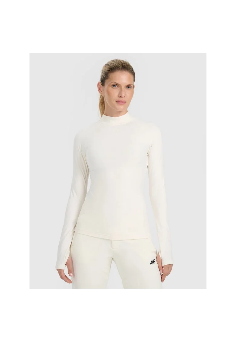 Bluza schi dama,  poliester, alb