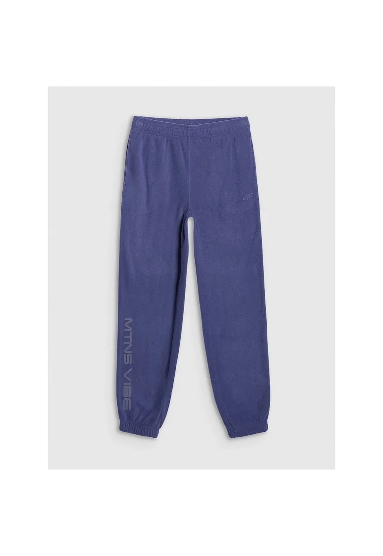 Pantaloni sport baieti,  poliester, bleumarin