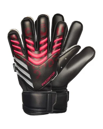 Manusi portar copii Adidas Predator Match, negru/rosu