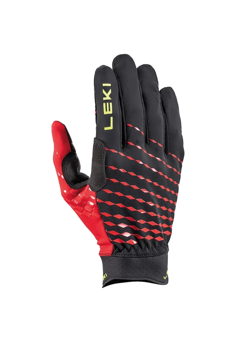 Manusi ski barbati  HS Ultra Trail Breeze, black-red-neon yellow
