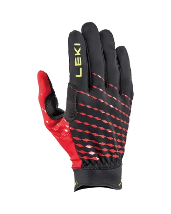 Manusi ski barbati  HS Ultra Trail Breeze, black-red-neon yellow