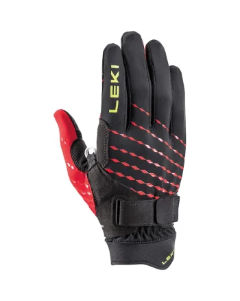 Manusi ski barbati  HS Ultra Trail Breeze Shark, black-red-neon yellow