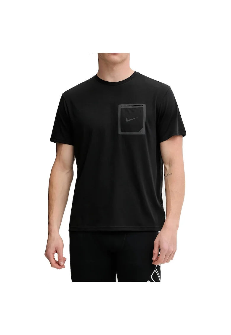 Tricou de inot pentru barbati  Swim Hydroguard, Negru