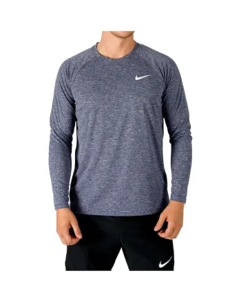 Bluza de inot  Long Sleeve Hydroguard, Bleumarin