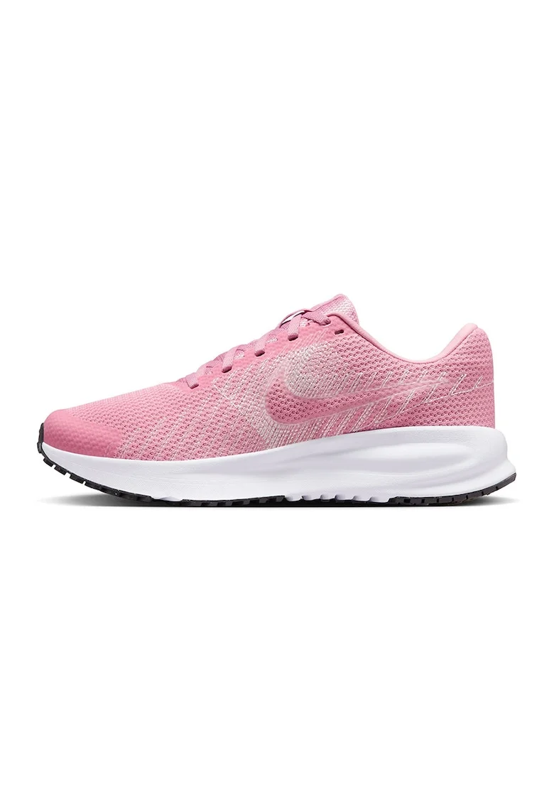 Pantofi Run Defy din plasa cu branturi cu amortizare pentru alergare, Roz pastel/Alb murdar
