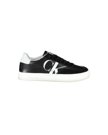 Pantofi sport dama,  20% Poliester, 60% Piele naturala, 20% Poliuretan, Negru, Negru