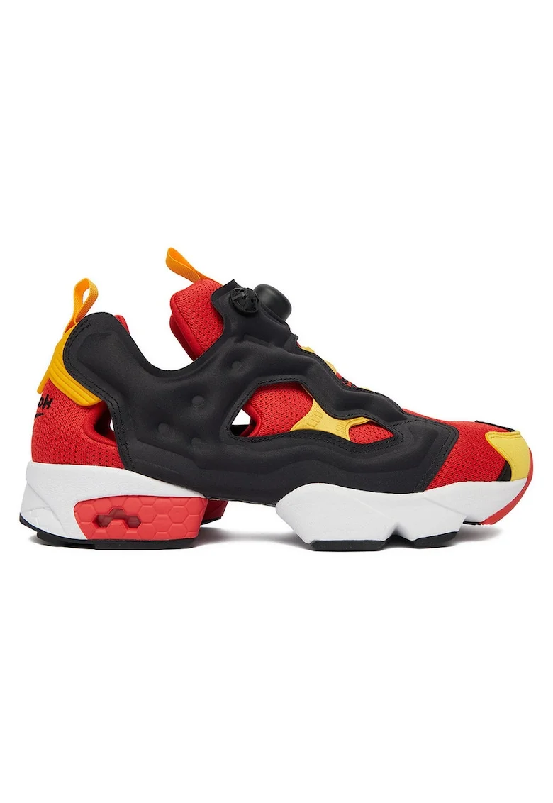 Pantofi sport barbati,  textil, rosu,
